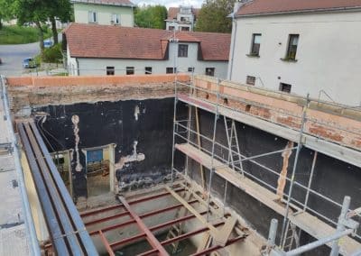 Rekonstrukce Sokolovny Černovice od Ekoglobalstav Tábor